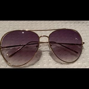 New Aviator Gold Frame Sunglasses - Unisex.